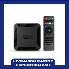 X96 Smart TV Box, Android 10.0 Boîte TV 2GB/16GB, Box Android TV 4K