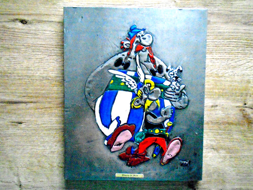 Asterix etain d art - no, d'art