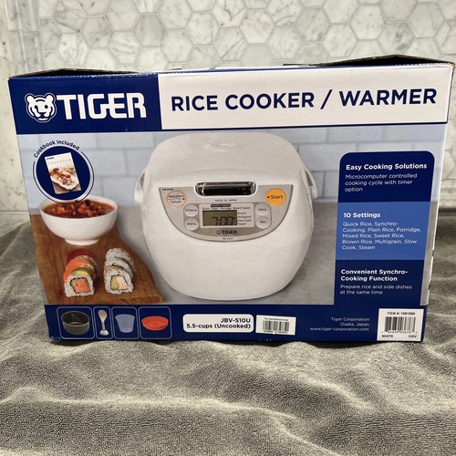 Tiger rice cooker - rice, cooker/warmer