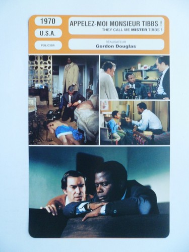 Carte fiche cinema - fiche, 1970