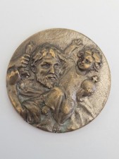 Religious medal Saint Christopher 20th century