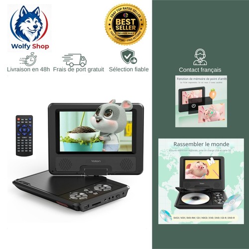 Lecteur dvd portable - dvd,