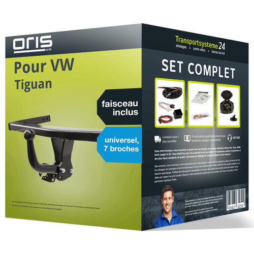 Attelage pour tiguan - pour, 07-