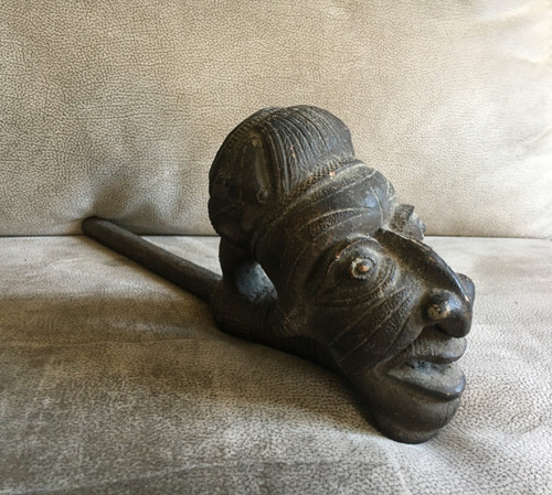Ancienne pipe africaine terre - pipe,