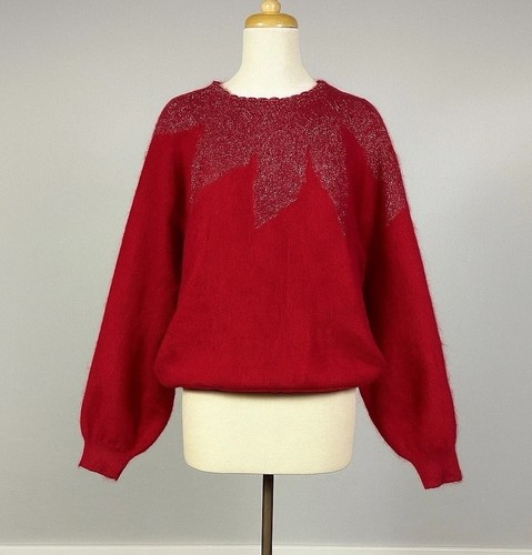 Vtg mohair fuzzy dolman - vtg,