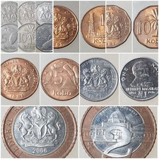 NIGERIA KOBO NAIRA 1973-2006