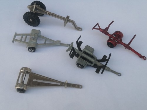 Majorette lot remorque vide - remorque,
