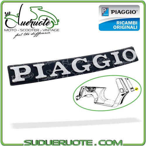 Plaque avant carénage piaggio - plaque,