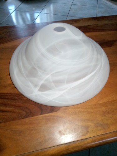 Abat jour verre aspect - abat,