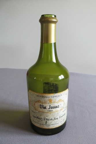 Bouteille vin jaune 1994 vide - bouteille, 1994,