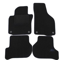 Tapis De Sol Velours Sur Mesure Pour Skoda Octavia 2 2007-2012 4-Pcs