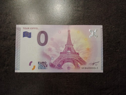 Billet euro touristique - billet,