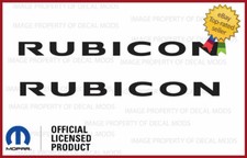 2x Jeep Wrangler RUBICON Hood
