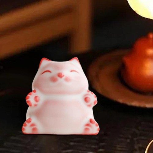 Figurine chat céramique - de,