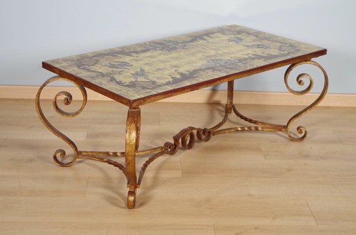 Table basse fer - , forgé