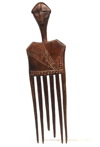 Art africain peigne baoulé - art,