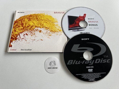 Sony bravia promo demo dvd - sony,