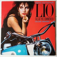 LIO "Fallait Pas Commencer (Club Remix)", Vinyl MAXI 45t, 1986 TBE