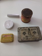 Lot Boîtes Anciennes En Fer