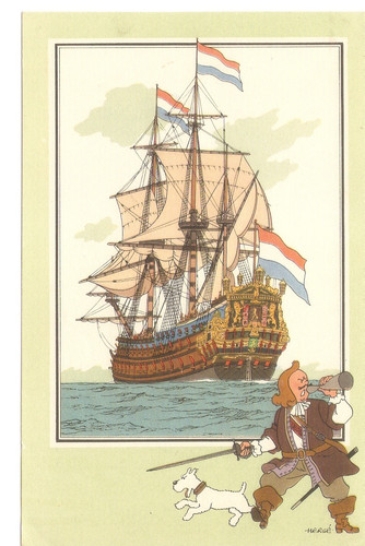 Herge grande carte - grande,