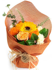 Bouquet de Fleurs savon -