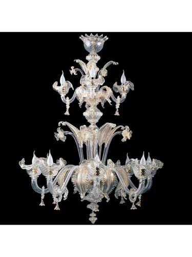 Lustre lumières murano de - 12,