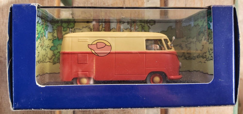 Tintin voiture le combi - tintin,