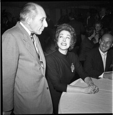 Micheline Presle rare Candid Photo Original 2.25 x 2.25 B/W Camera Negative