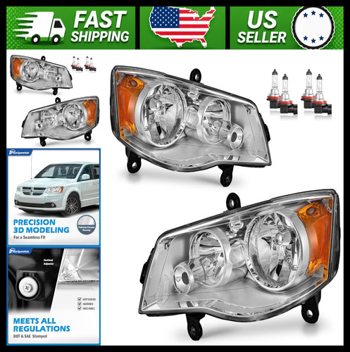 Halogen headlights assembly - headlights,