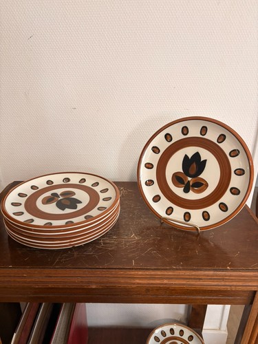 Lot assiettes plates boch - lot,