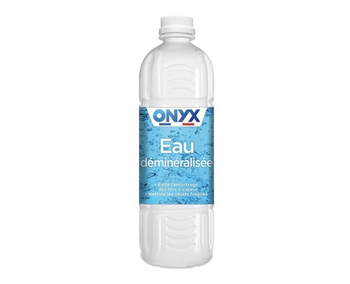 Eau déminéralisée fer - eau, a