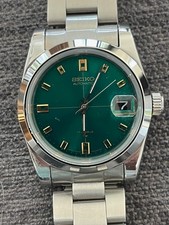 Seiko 5 Automatic Vintage Green Dial With Modern Movement Custom