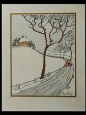 MAX NINON, PAYSAGE D'HIVER