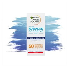 Garnier Ambre Solaire UV Gel-Crème Visage Advanced Sensibles IP50 + 50 ML - 2808