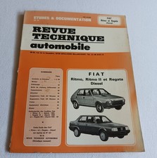 REVUE TECHNIQUE AUTOMOBILE