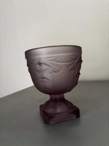 Ancien vase médicis verre - vase,