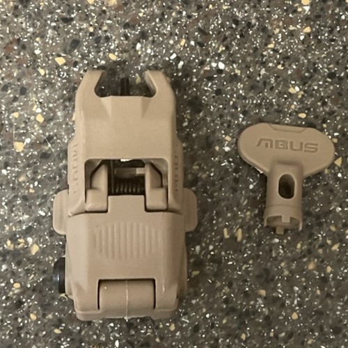 Mbus front sight flip up - mbus,,