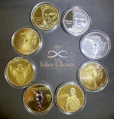 Pièces coins michael jackson - coins,
