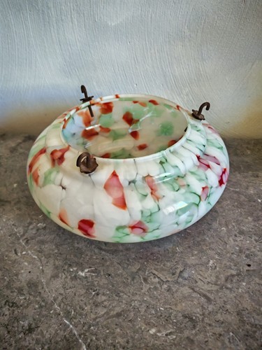 Plafonnier ancien verre - plafonnier, en