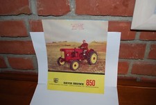 CATALOGUE BROCHURE TRACTEUR DAVID BROWN 850
