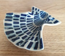 cendrier vide poche faience