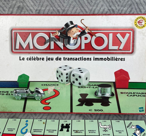Monopoly français hasbro - hasbro, jeu