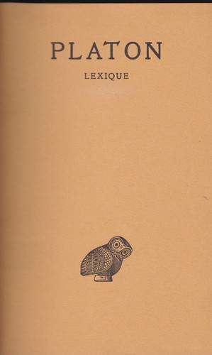 Platon lexique langue - platon, la