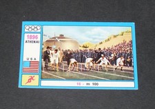N°16 100 M USA 1896 PANINI