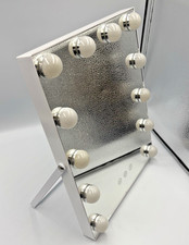 Vanity Mirror with Lights, Hollywood Lighted Makeup Mirror with 12 LED Bulbs