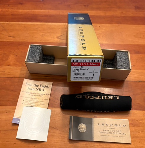 Leupold 5 5x20mm 66375 - leupold, 1.5-5x20mm
