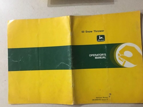 John deere operators manual - john,