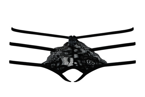 String ouvert dentelle