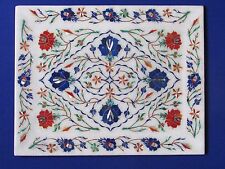 Plateau En Marbre Marqueterie