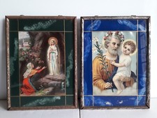 2 CADRES ICÔNES RELIGIEUSES